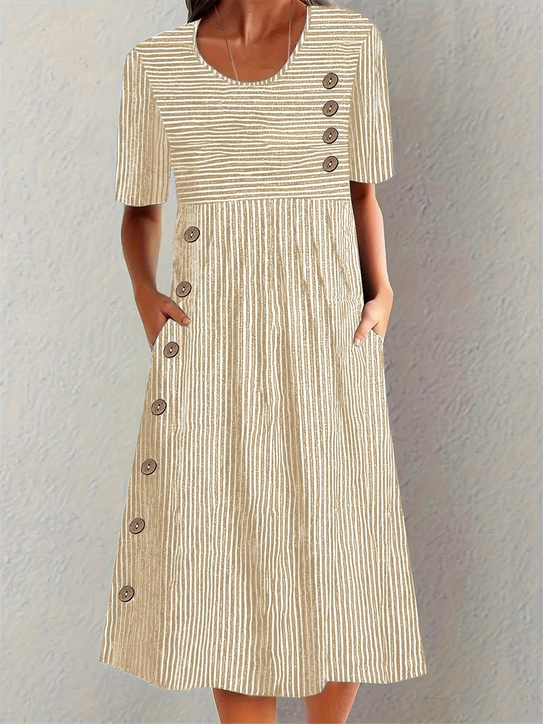 Alexa – Timeless Summer Stripe Dress