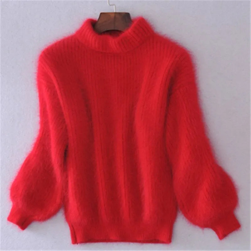 Amara - Vintage Elegant Rollneck Sweater