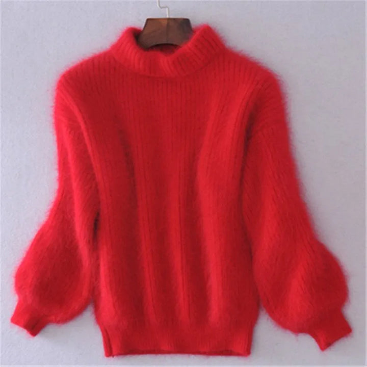 Amara - Vintage Elegant Rollneck Sweater