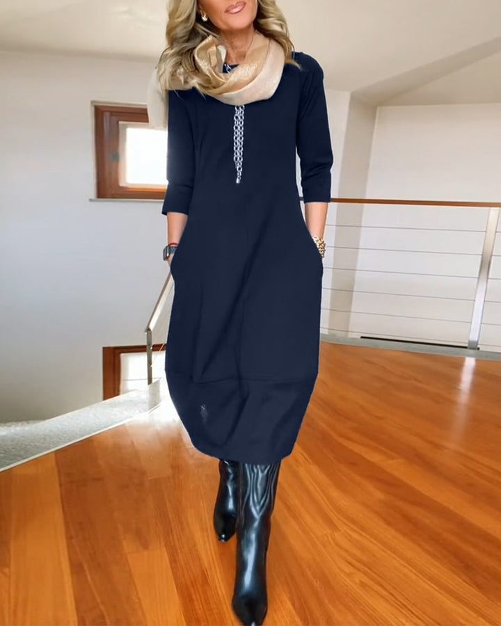 Ellie - Elegant Midi Dress