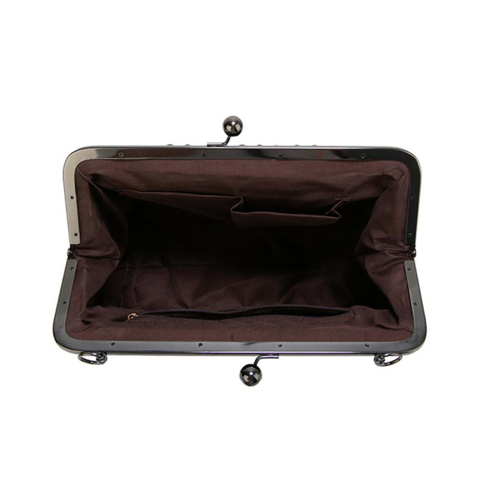 Mila | Timeless Vintage Bag with Elegant Saddle Strap Closure