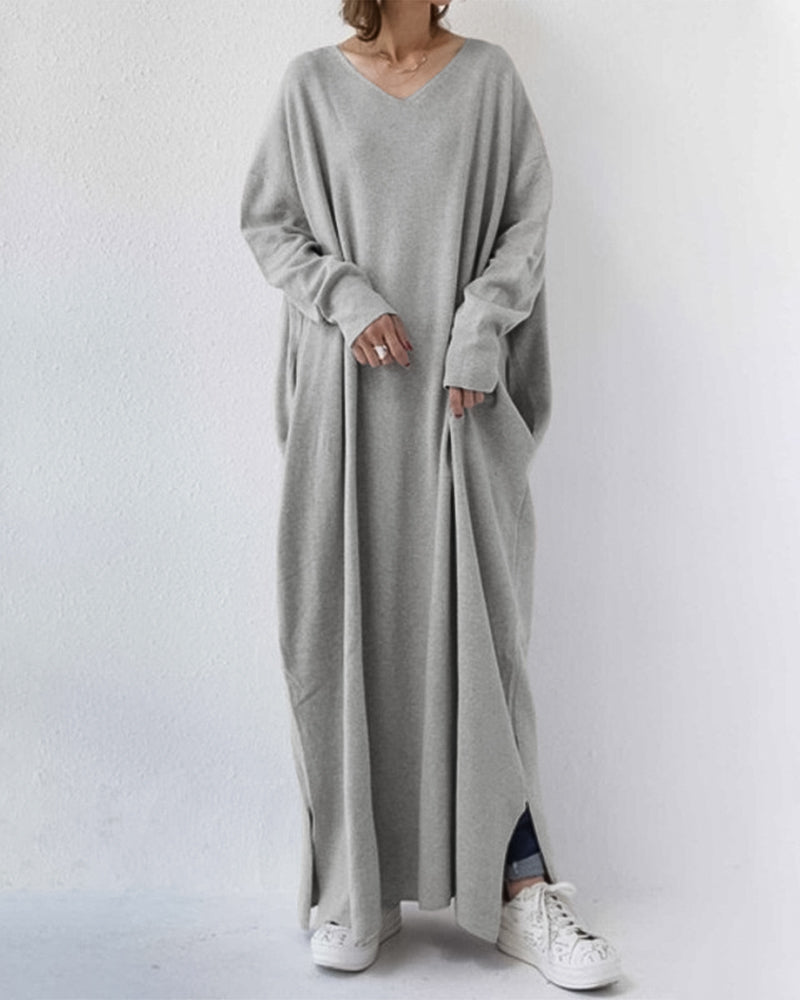 Jill – Sophisticated Winter Maxi Dress
