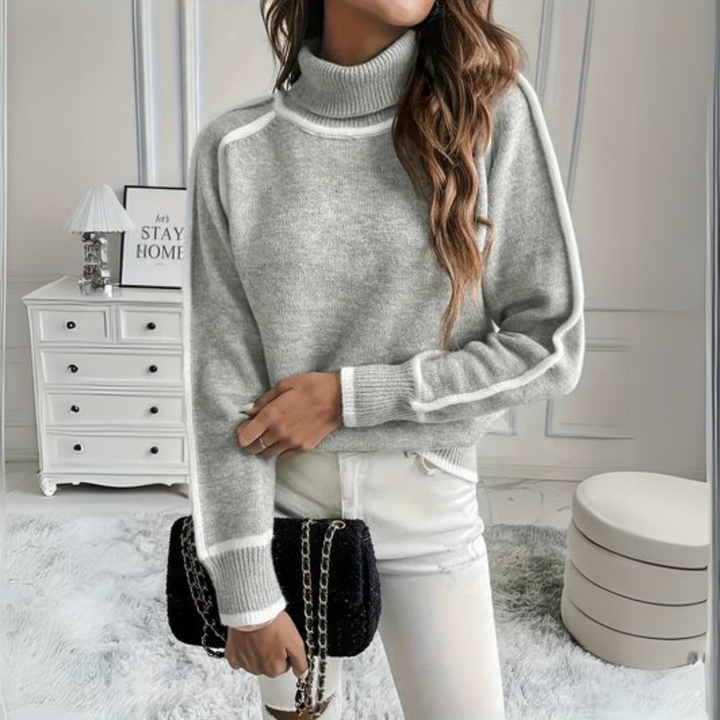 Aurora - Elegant turtleneck sweater