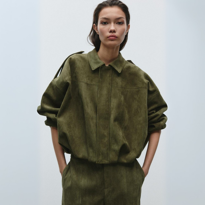 Georgina - Light Suede Jacket