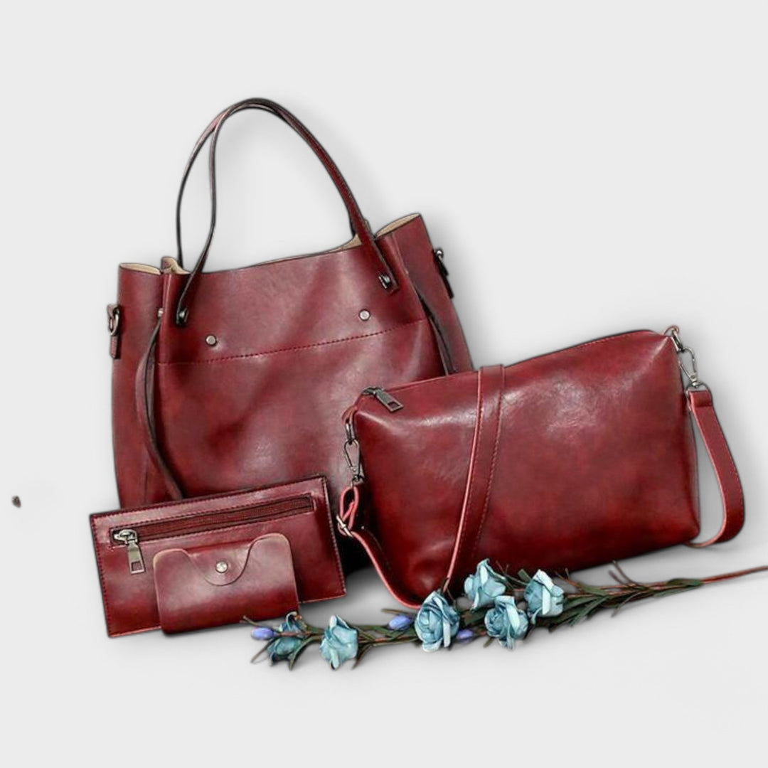 Donna - Vintage Bag Set with 4 Pieces