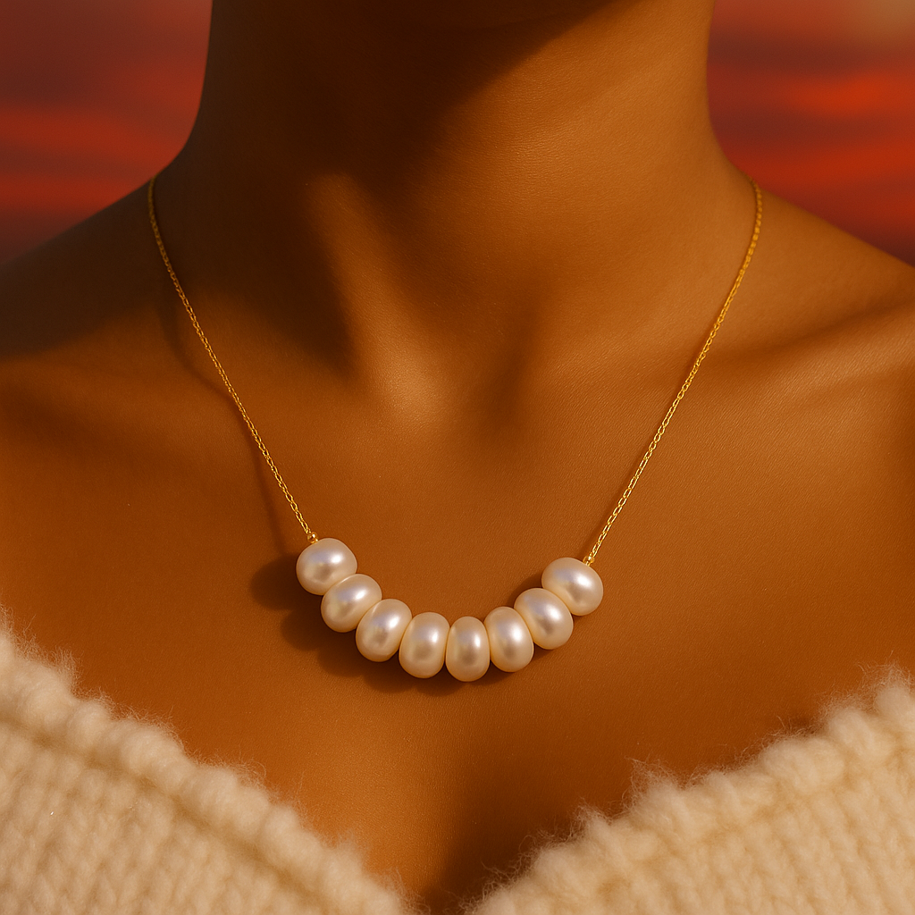 Thalia | Lucenti Pearl Necklace