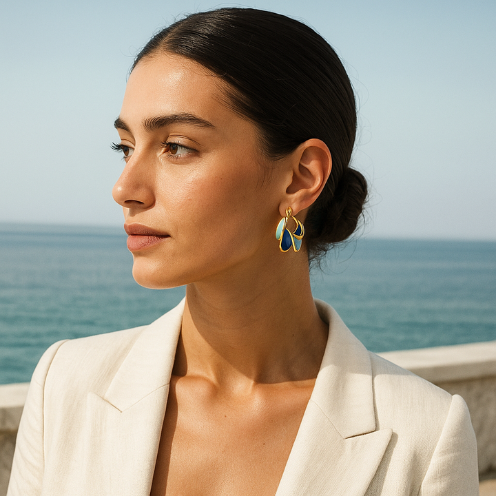 Brenda | Enamel Morning Waves