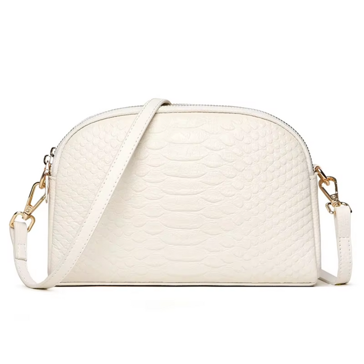 Cora | Beautiful Mini Crossbody Bag Made of Faux Leather with Crocodile Pattern