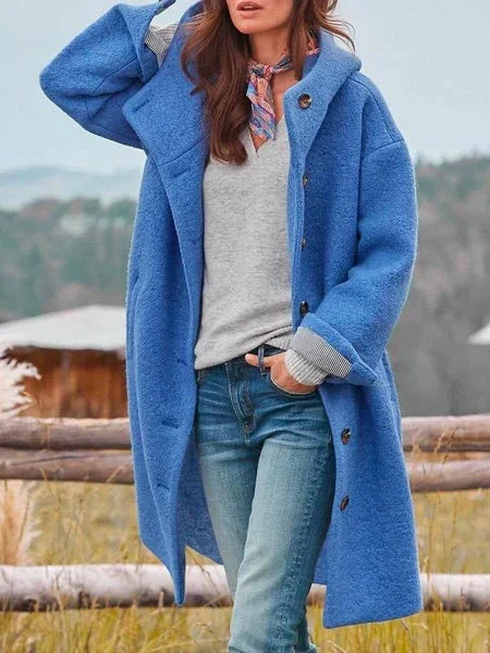 Kristi – Elegant Coat with Long Sleeves