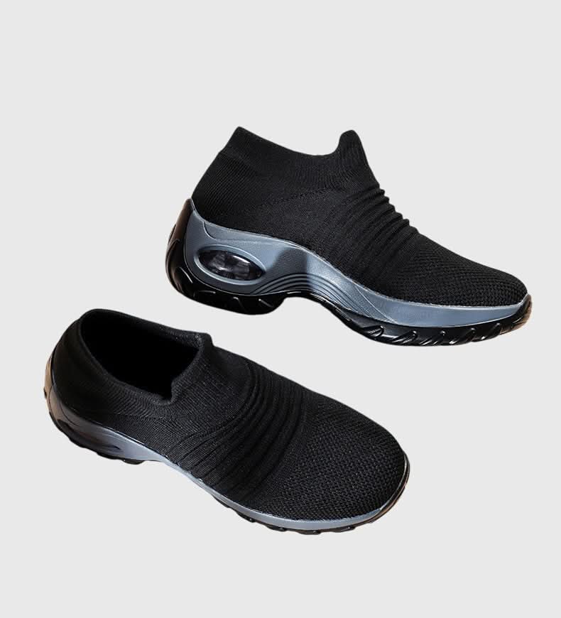 Women’s Slip-On Platform Sneakers – Orthopedic Comfort & Style
