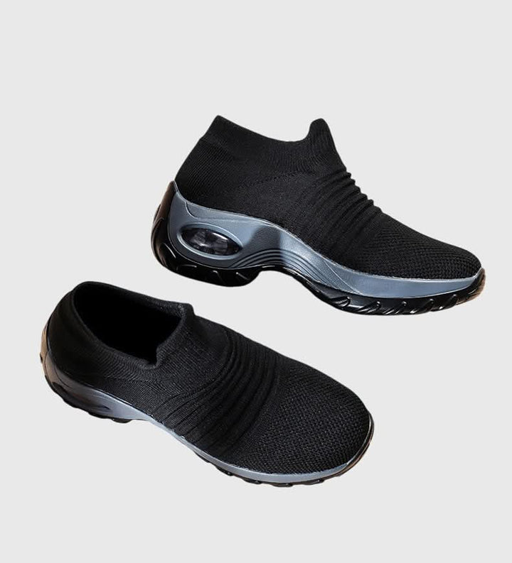 Women’s Slip-On Platform Sneakers – Orthopedic Comfort & Style