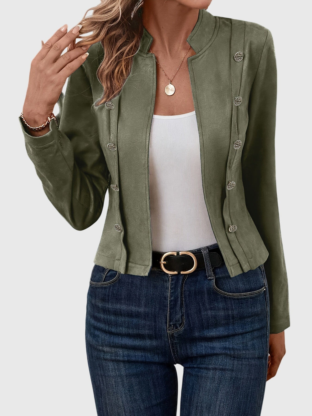 THE SANTONI - DOUBLE BREASTED VINTAGE JACKET