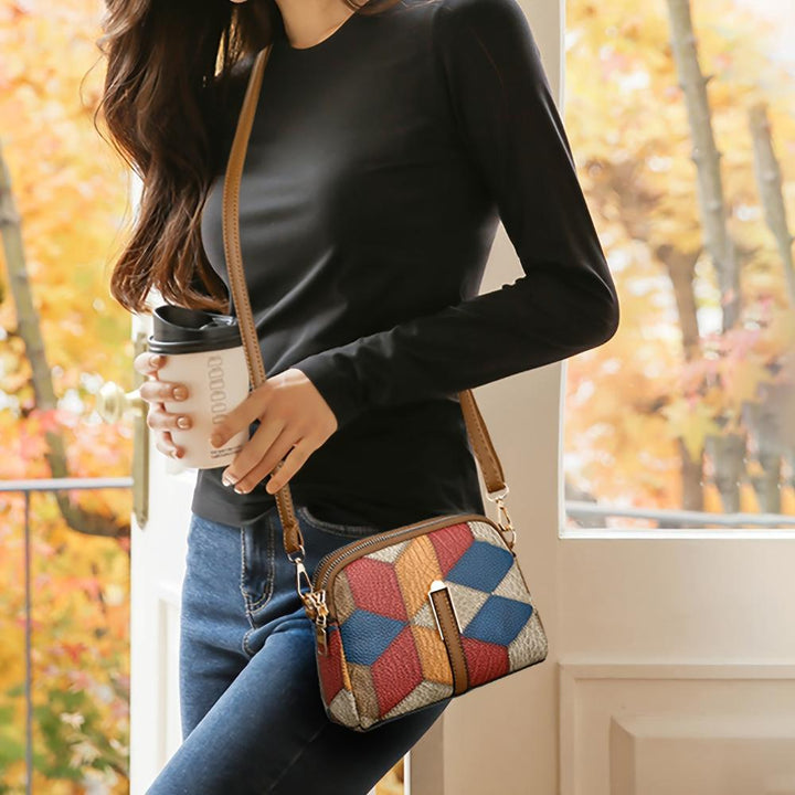 Clio | Mini Crossbody Patchwork Bag