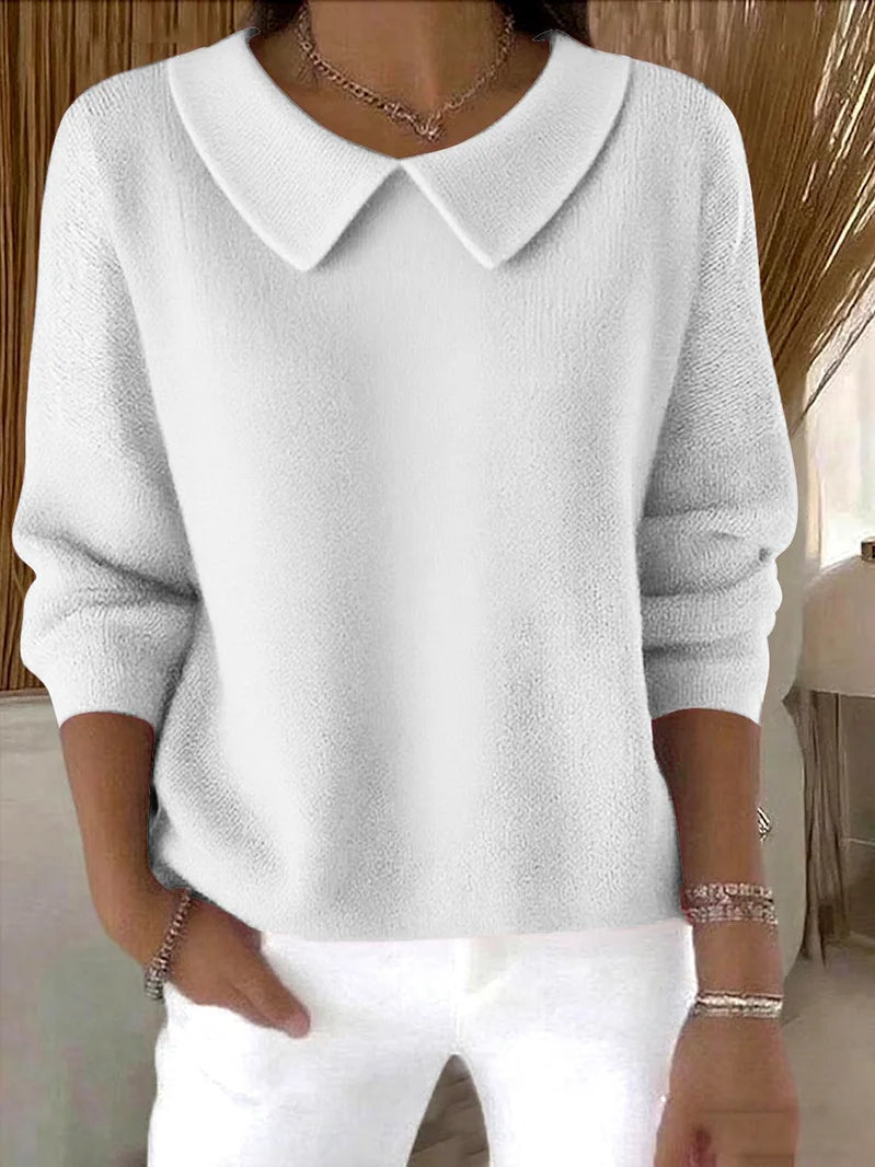 Katie – Classic Sweater with Long Sleeves
