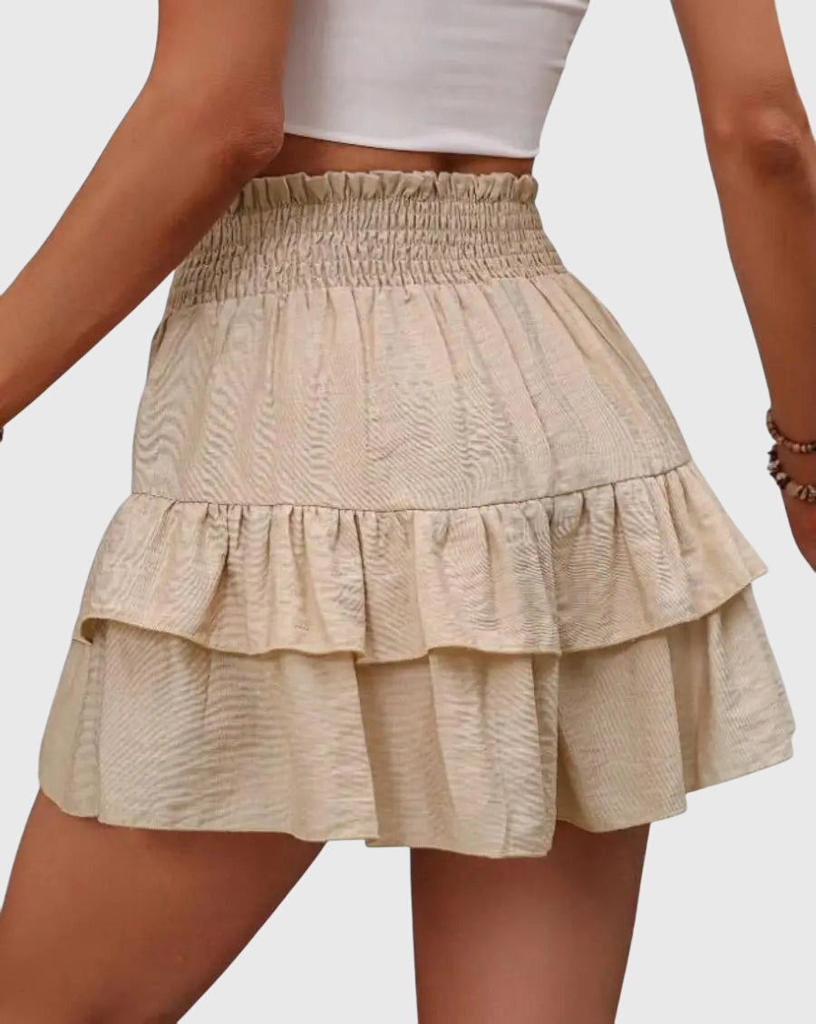 Jane | Wide-Leg Drape Skirt