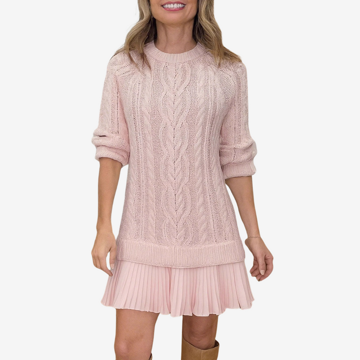 Darcy – Elegant Fitted Knit Dress