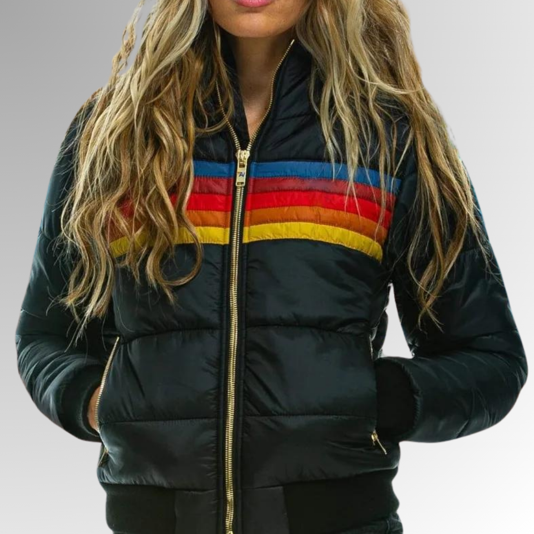 Audrina - Jacket with Hood and Fitted fit