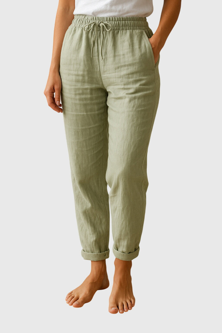Monika | Trousers in Cotton and Linen