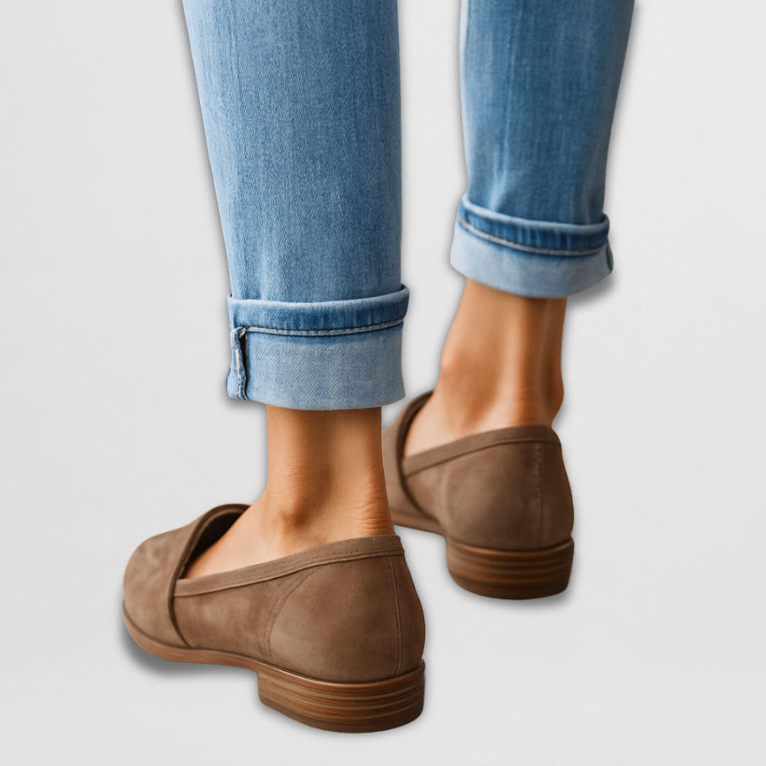 Nadia - Suede Moccasins