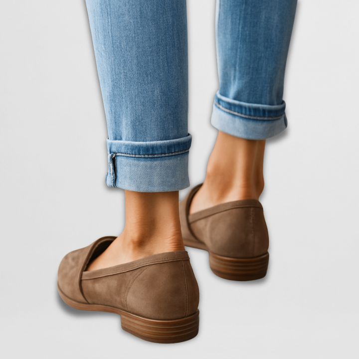 Nadia - Suede Moccasins