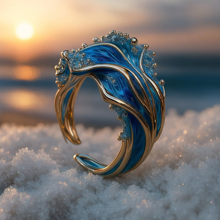 Ondine | Vintage Wavy Ring