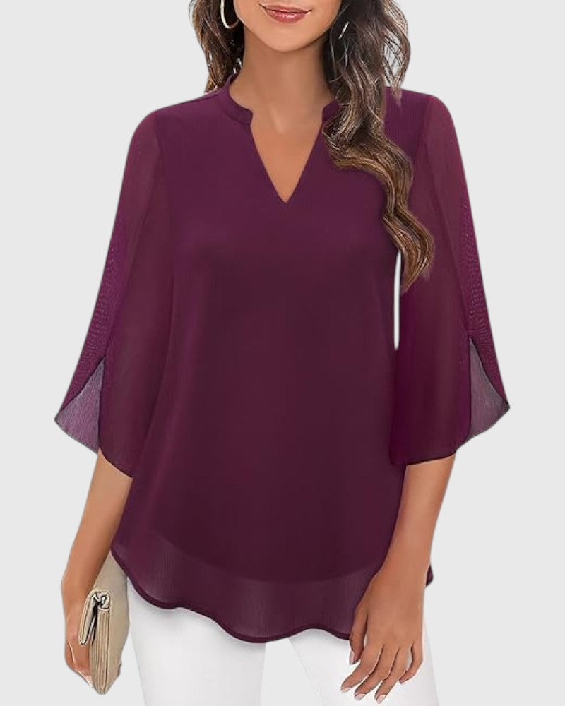 Talia - Airy Summer Blouse