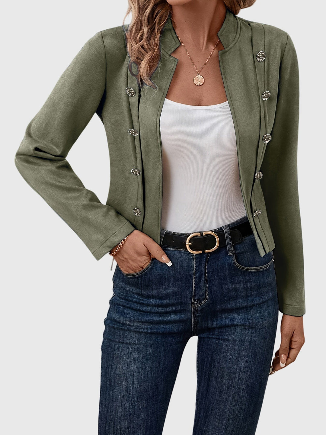 THE SANTONI - DOUBLE BREASTED VINTAGE JACKET