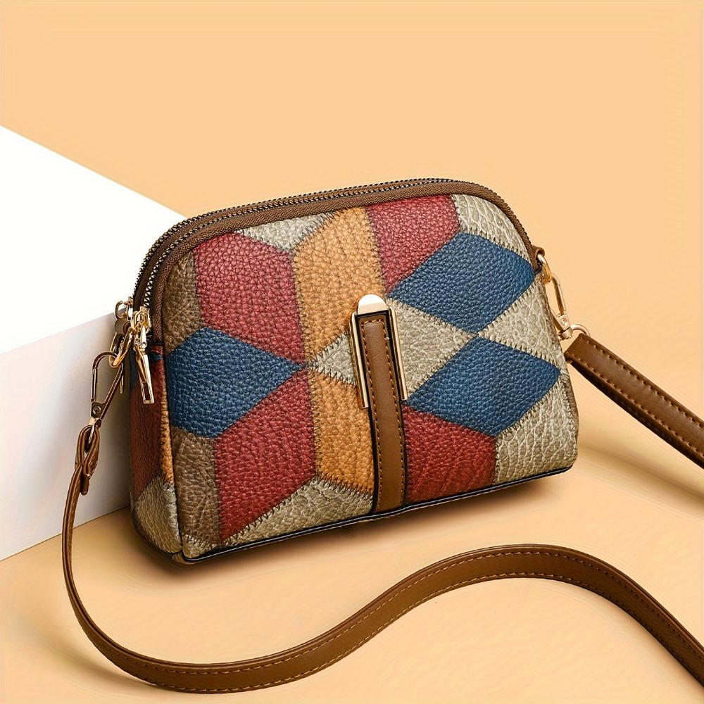 Clio | Mini Crossbody Patchwork Bag