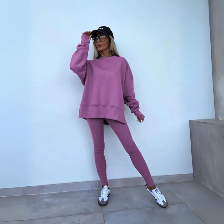 Ada – Relaxed Long Sleeve Lounge Set