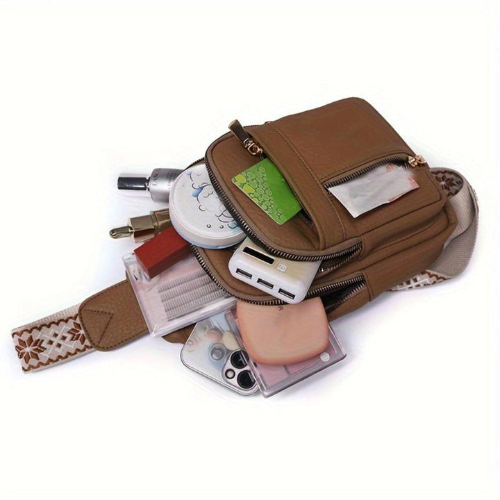 Fiona | Shoulder Bag with Rollaway Suitcase