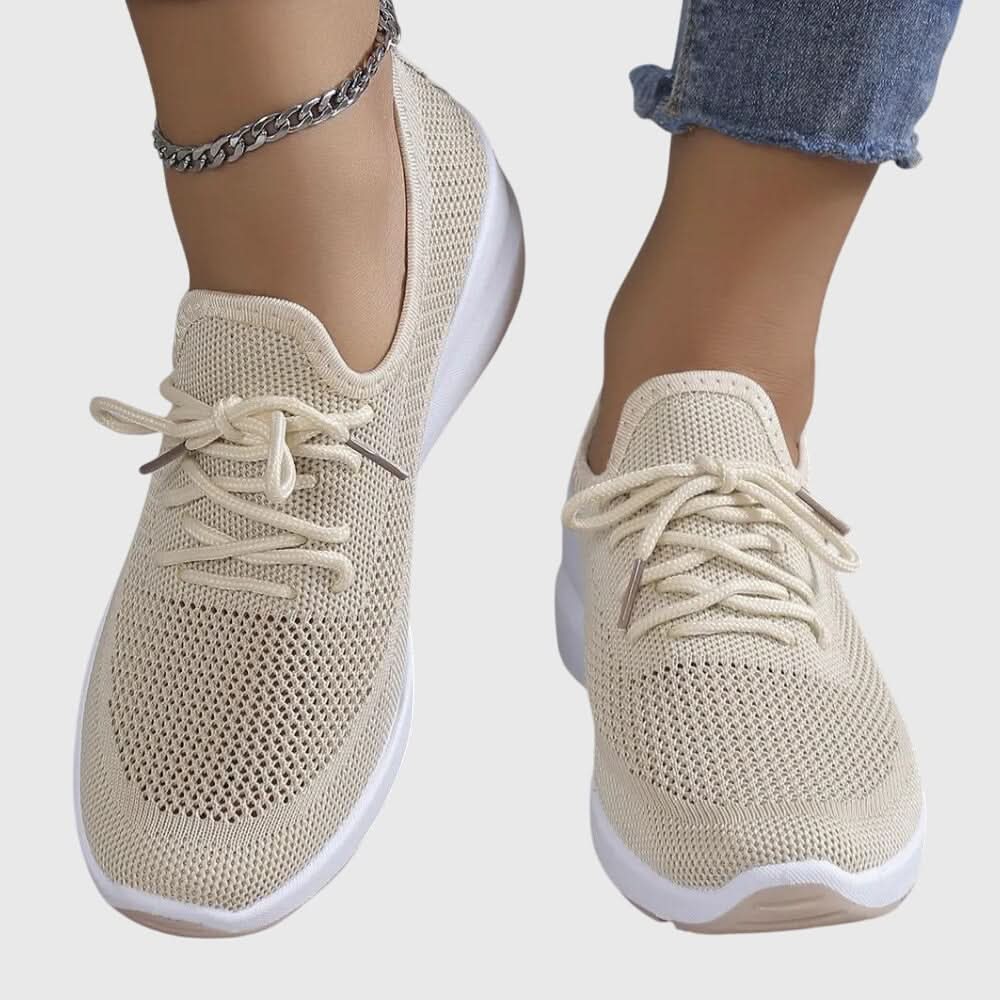 Serena - Trendy ademende wig schoenen voor dames