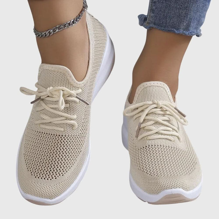 Serena - Trendy ademende wig schoenen voor dames