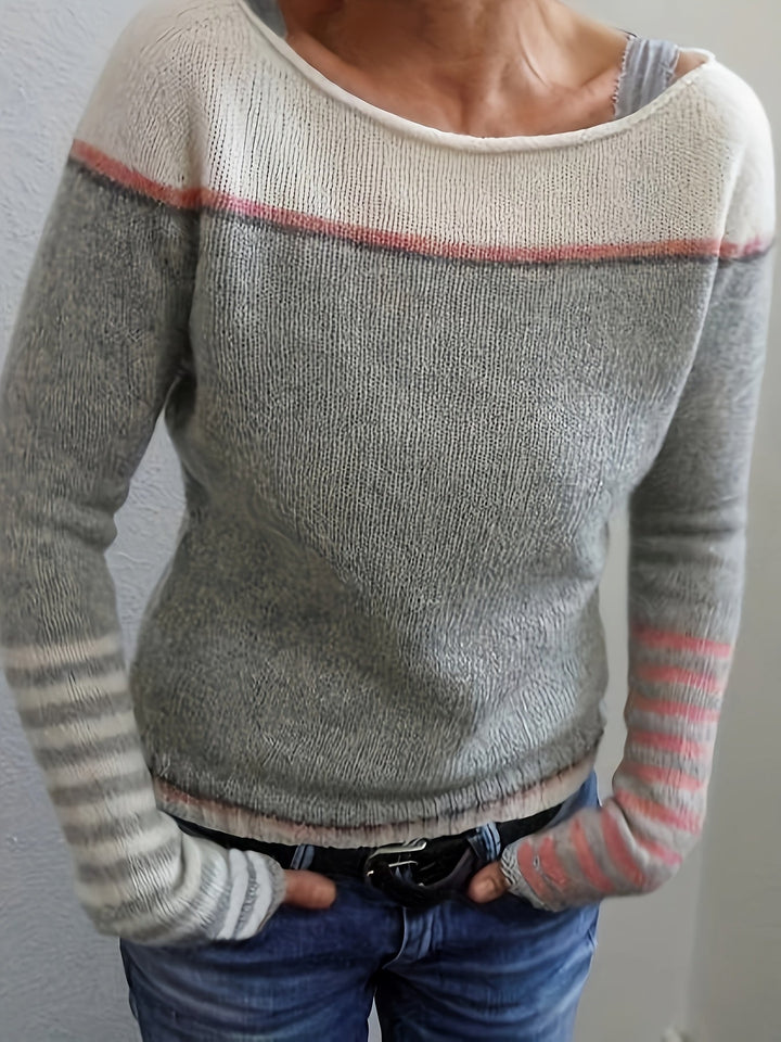 Catherine – Classic Striped Sweater