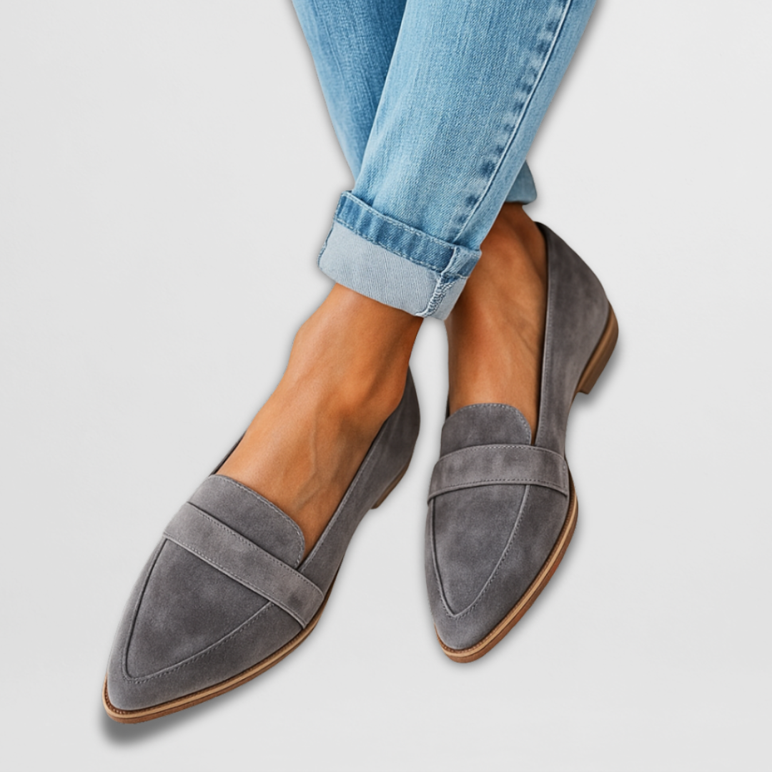 Nadia - Suede Moccasins