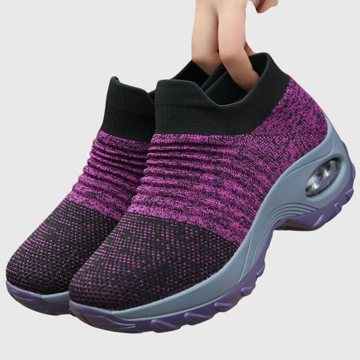 Women’s Slip-On Platform Sneakers – Orthopedic Comfort & Style