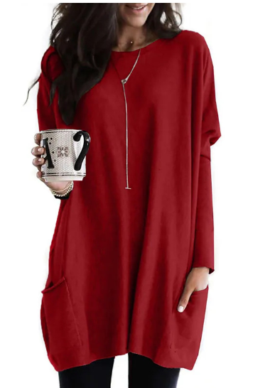 Jaynie – Relaxed Fit Pocket Tunic