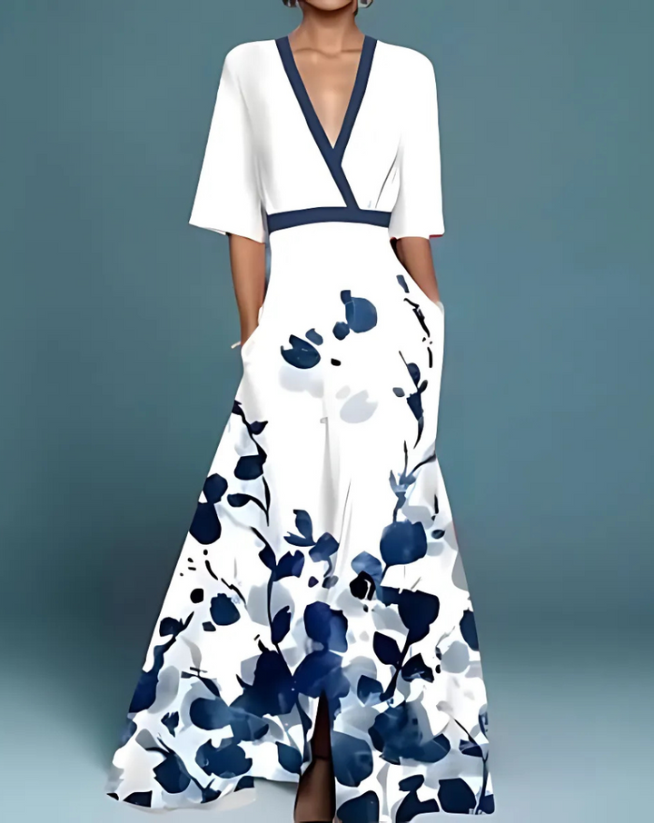 Elona - Floral Dress