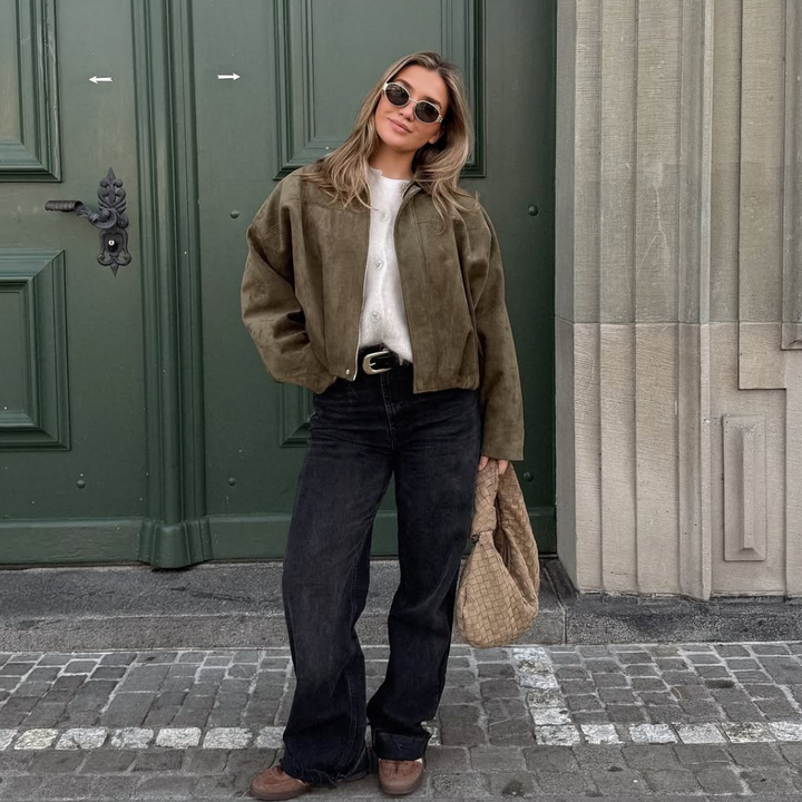 Georgina - Light Suede Jacket