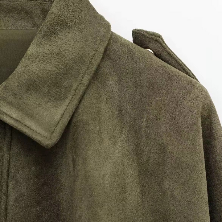 Georgina - Light Suede Jacket