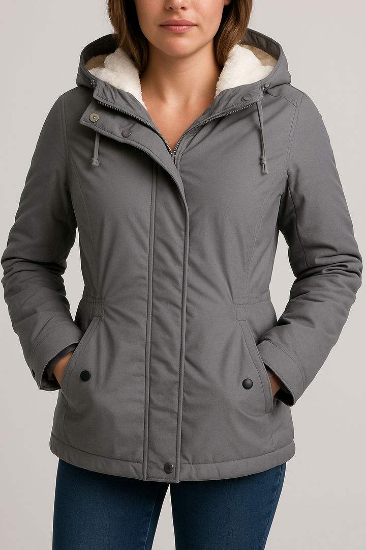 Naomi - Fleece-lined Hooded Parka Jacket