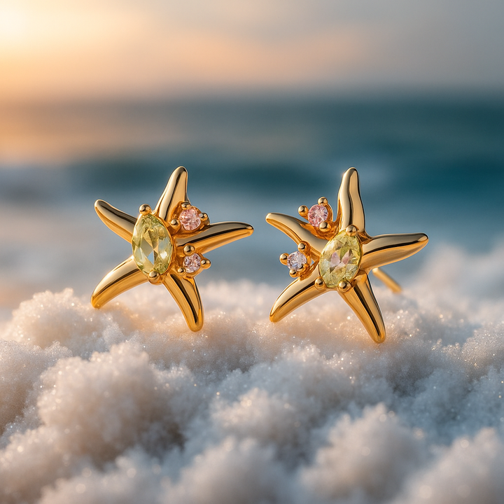 Arabelle | Earrings with Starfish