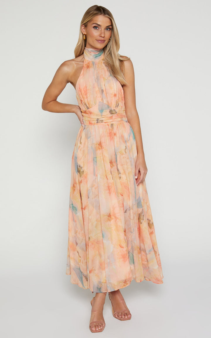 Joli - Maxidress with Halter Neckline
