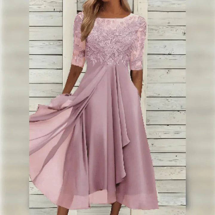 Lely - Chic Chiffon Dress