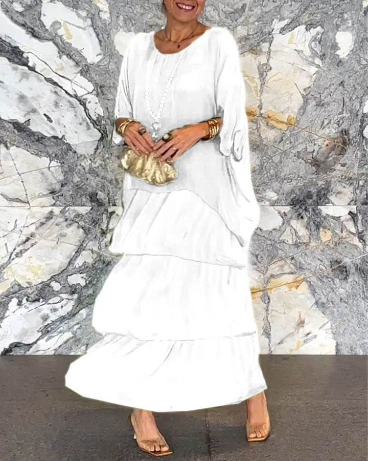 Amra – Flowing Wrap Dress