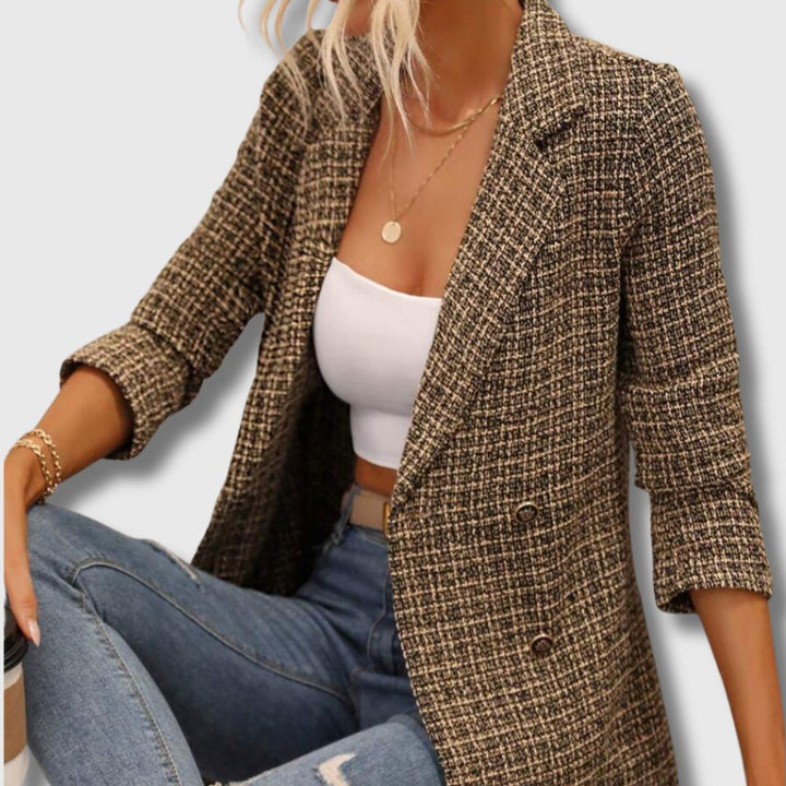 Sabine - Women's Tweed Chic Blazer Limited Edition