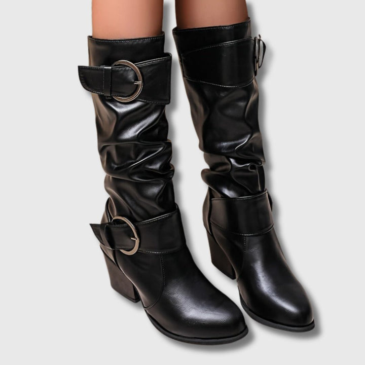 Éléonore – Women's Chunky Heel Ankle Boots | Limited Edition