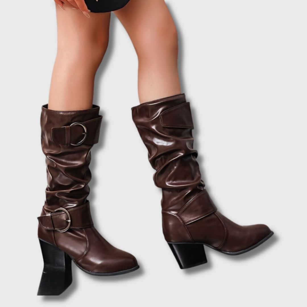 Éléonore – Women's Chunky Heel Ankle Boots | Limited Edition
