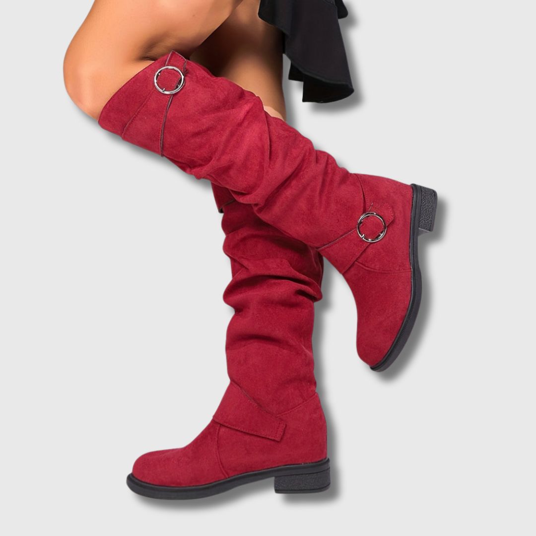 Christelle - Women's Belted Boots | Limited Edition