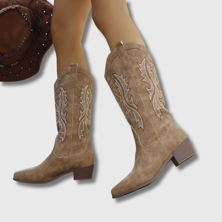 Daphne - Women's Cowboy Ankle Boots | Limited Edition
