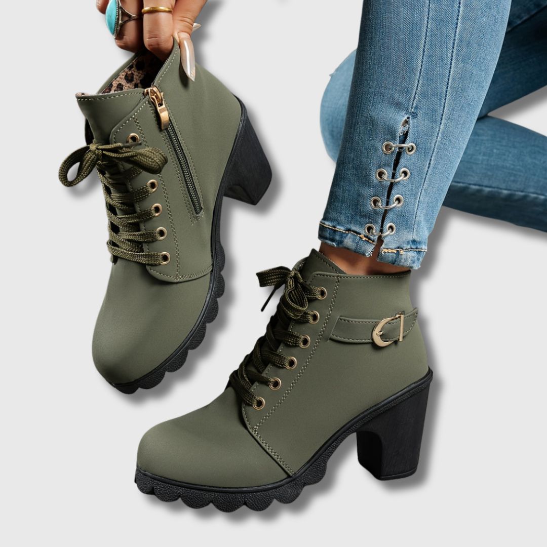 Aurélia – Women's Heeled Ankle Boots | Limited Edition